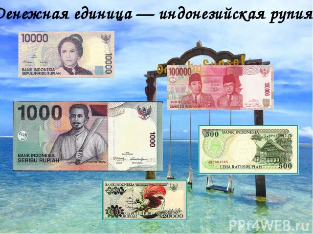 Денежная единица — индонезийская рупия.